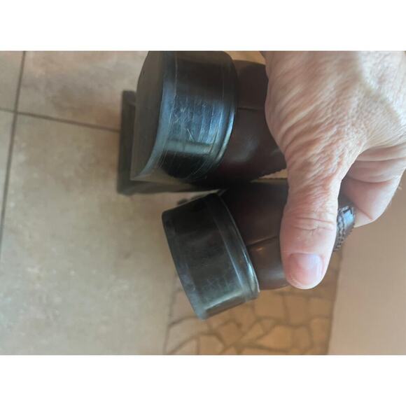 Franco Sarto Women 6.5 Brown Leather Slip On Loafer Y2K 90s Flex Academia Preppy - Picture 4 of 8